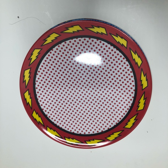 BooginHead Melamine Boys Plate Set, 3-Pack - Picture 4 of 5